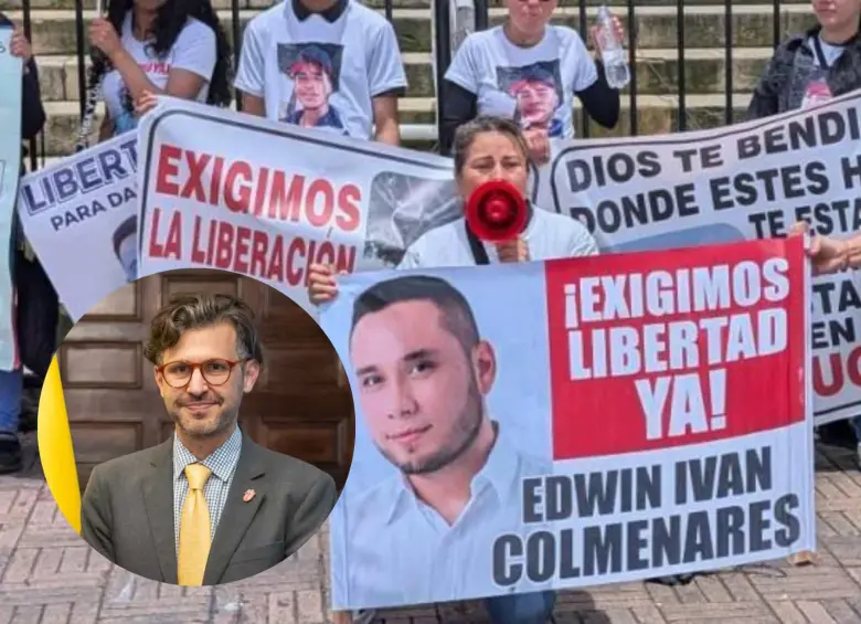 La cancillería ha estado en constante diálogo con las familias de los detenidos. FOTO: Cancillería y cortesía familias