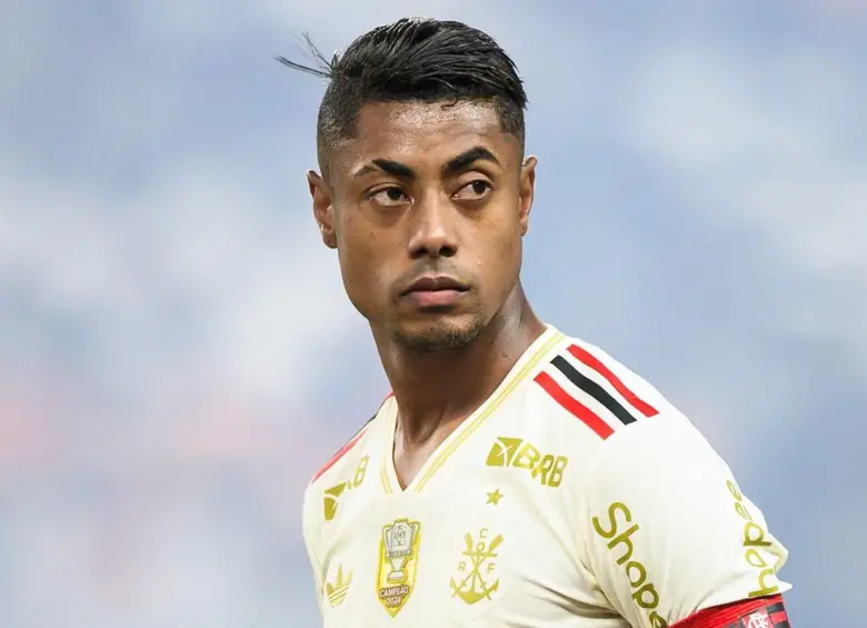 El delantero brasileño de Flamengo, Bruno Henrique. FOTO: Getty
