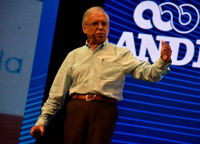 El ministro de Hacienda, Ricardo Bonilla, participó en el congreso de la Andi en Cartagena. FOTO cortesía
