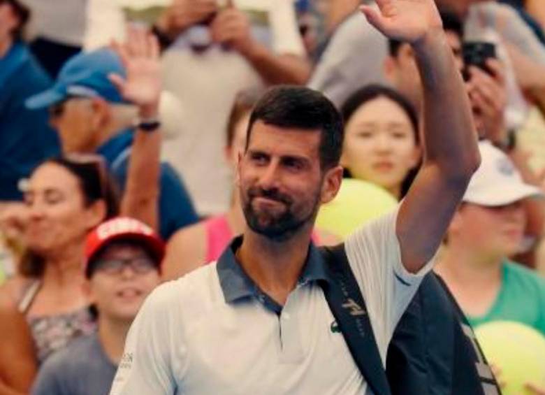 Novak Djokovic cayó eliminado en Cincinnati. FOTO: Captura de vídeo
