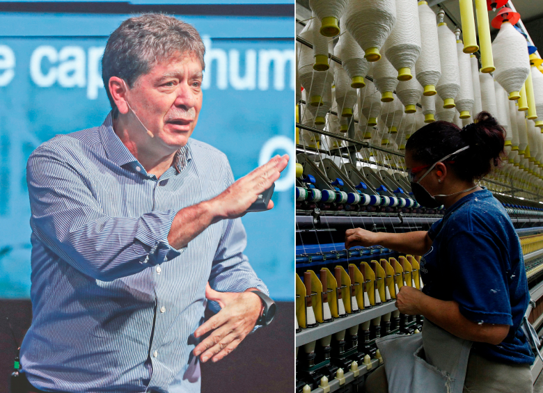 Bruce Mac Master, presidente de la Andi, pidió no olvidar que la competitividad y la productividad del país son elementos claves para el desarrollo de las empresas y de la economía. FOTO EL COLOMBIANO