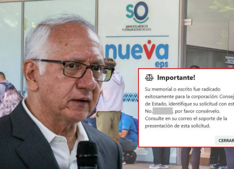 La Nueva EPS está bajo intervención del Gobierno Nacional desde abril de 2024. Foto: Colprensa/Redes Sociales @AForeroM