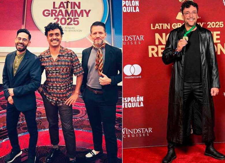 Puerto Candelaria y Andrés Cepeda están presentes en Las Vegas para la ceremonia de los Latin Grammy. FOTOS Cortesía @puertocandelaria y @andrescepeda