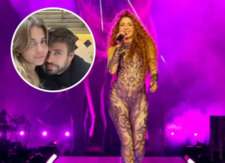 Shakira y Piqué habrían acordado un pacto de crianza en el que no interfieren terceros, algo que podría estarse violando con la interferencia de Clara Chía. Fotos: Colprensa y redes sociales 