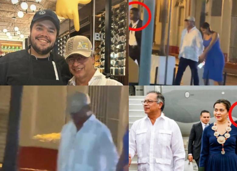 La visita de Gustavo Petro a Panamá ha dado más de qué hablar por el supuesto video en el que se ve el mandatario de la mano con otra mujer. FOTOS capturas de video-cortesías