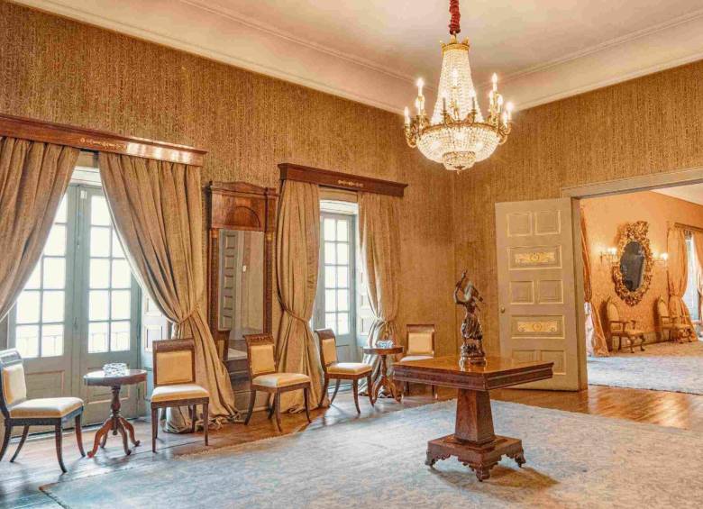 El despacho del Palacio San Carlos. Foto: Bogotá tu casa
