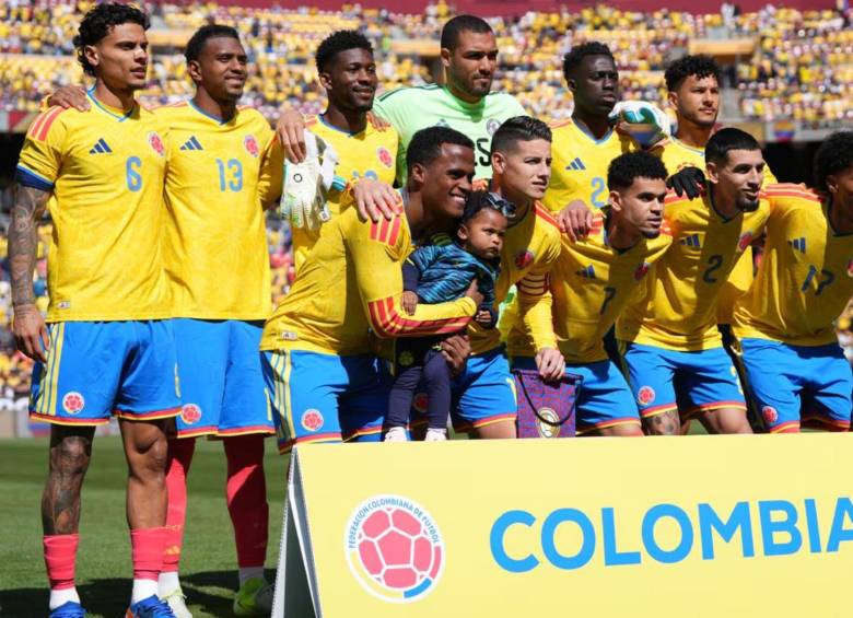 La Selección Colombia. FOTO: FCF