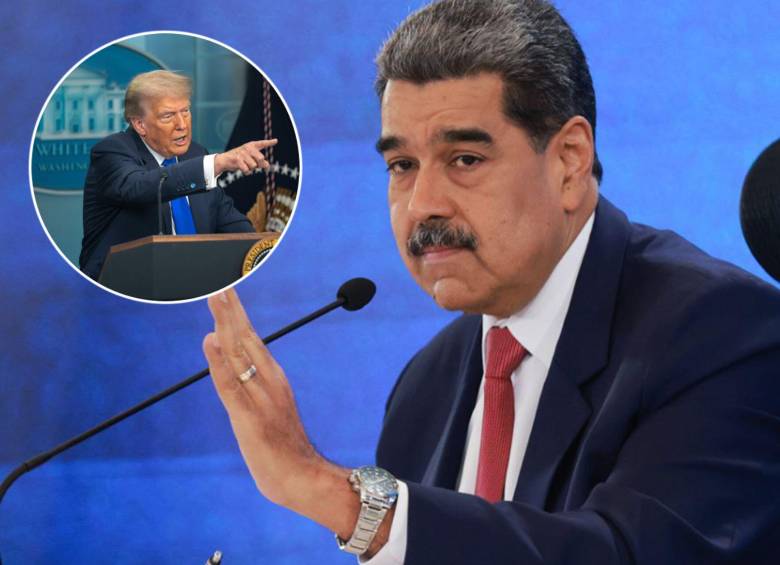 Nicolás Maduro buscaría negociar con Donald Trump y su representante a través de una carta. Fotos: Getty Images y Cortesía