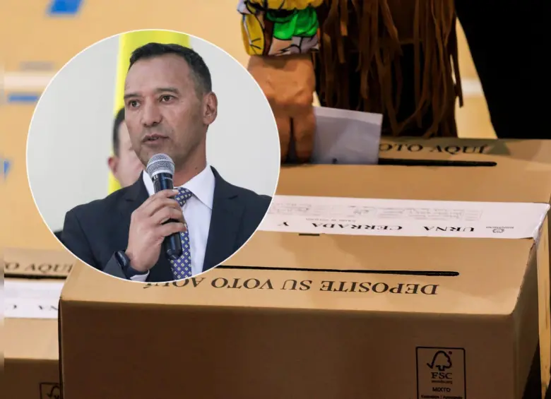El ministro de Defensa, general retirado Pedro Sánchez, confirmó en una declaración ante los medios la captura de estas personas en el barrio Santiago de Cali, en Popayán (Cauca). FOTO: Colprensa y El Colombiano