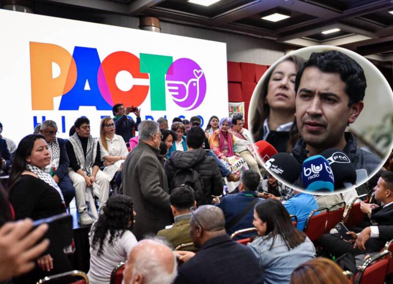 Daniel Briceño busca que el Pacto Histórico devuelva lo que le fue brindado por el CNE en la reposición de votos correspondiente a las elecciones legislativas del 2022. Fotos: Colprensa