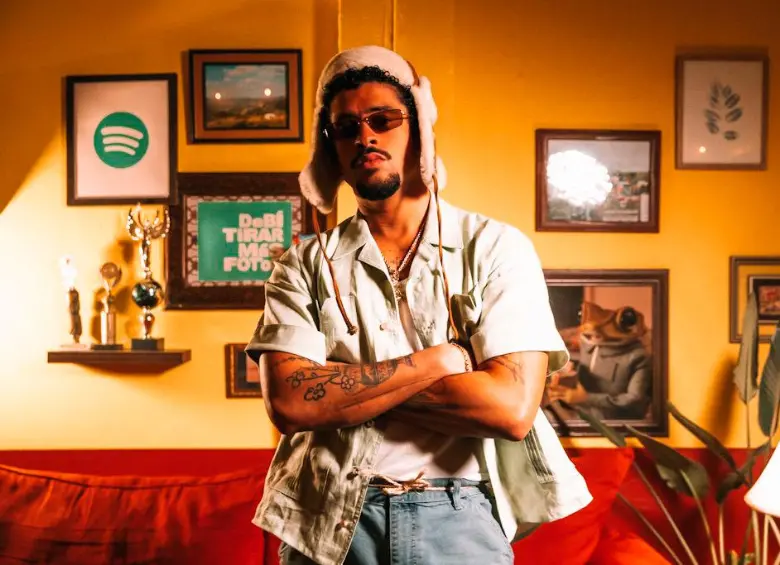 Todo listo para el show de Bad Bunny en Colombia. FOTO Colprensa