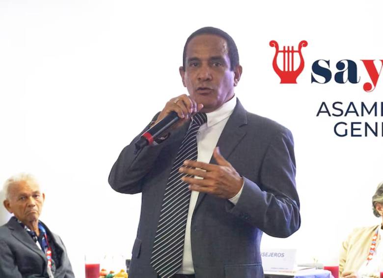 Rafael Manjarrés, presidente de Sayco. FOTO: Página web de Sayco y Acinpro