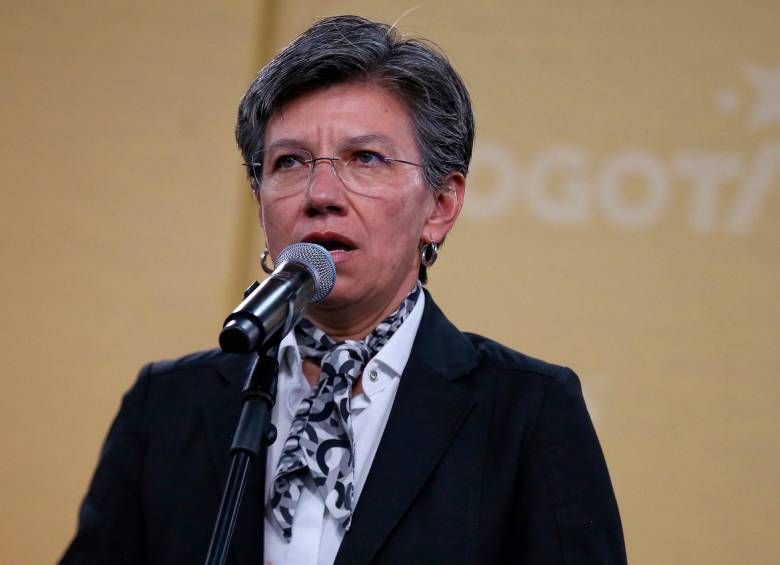 Claudia López se pronunció luego de que fuera suspendido provisionalmente el POT de Bogotá. FOTO Colprensa