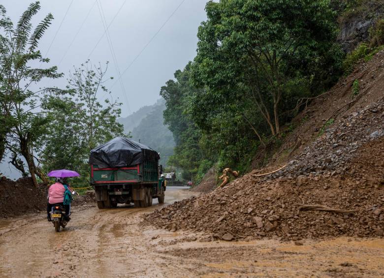 Las fuertes lluvias han ocasionado inundaciones y deslizamientos en distintas partes del departamento. FOTO Carlos Velásquez