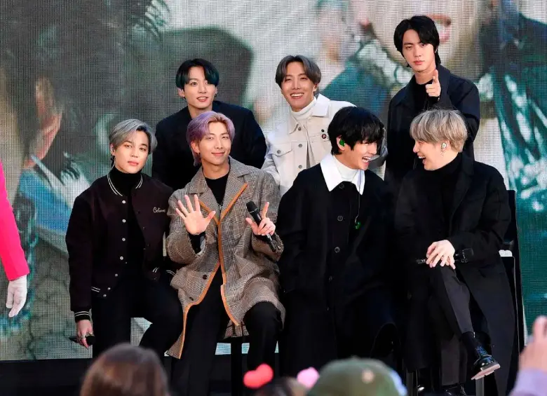 BTS estuvo separado por casi cuatro años. FOTO: AFP