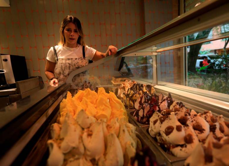 Daniela Lince es la mente detrás de la heladería Amor-Acuyá. FOTO JULIO HERRERA. 