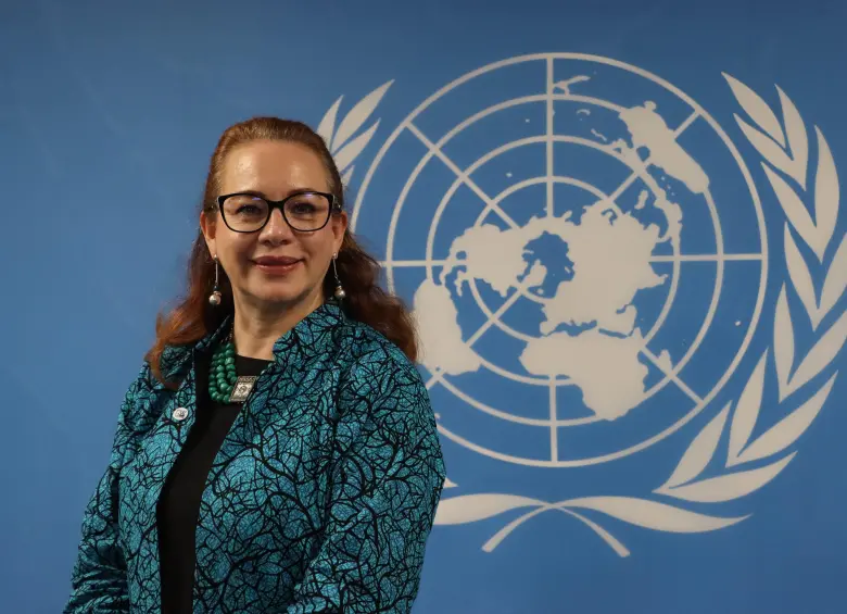 Expresidenta de la Asamblea General de la ONU y exministra de Ecuador. FOTO: EFE