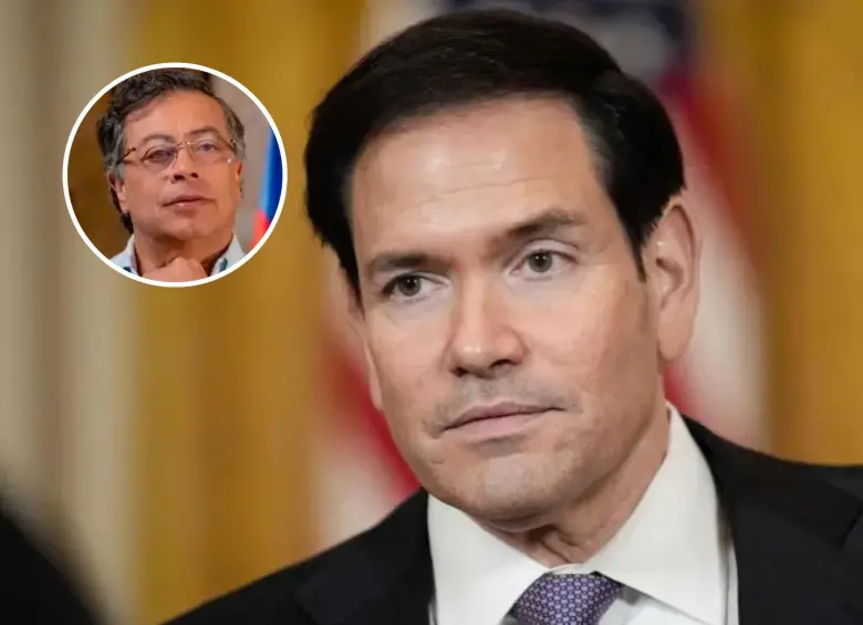 Marco Rubio, secretario de Estado de EE. UU., ha sido crítico con el gobierno Petro. Foto: Getty/Colprensa.