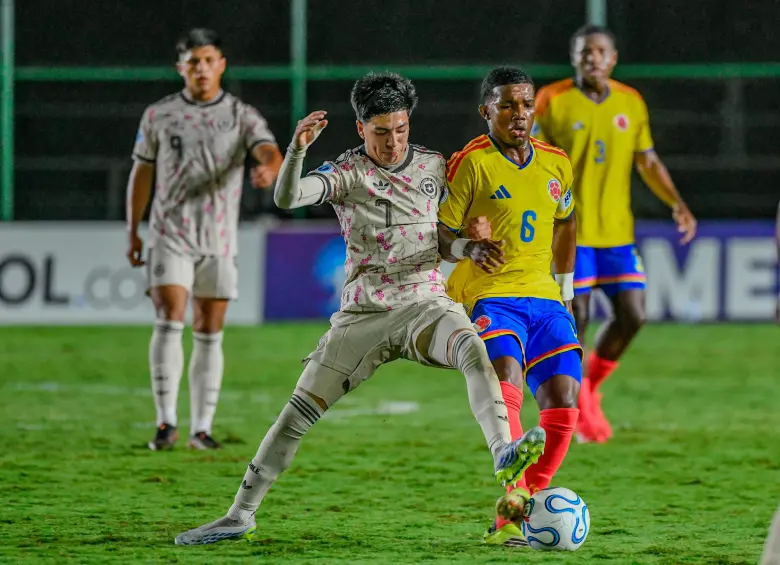 La Selección Sub-17 mostró una mejor cara en su segundo compromiso del Sudamericano, lo que le sirvió para vencer a Chile. FOTO cortesía fcf