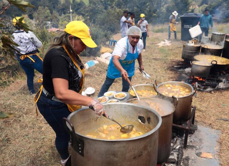Así vivieron los antioqueños el tradicional Festival de Sancochos en Santa Elena