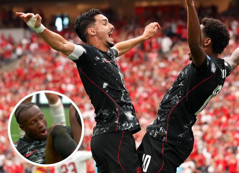 Canadá desató una tormenta de goles ante Catar (6-0) para liderar el Grupo B, pero pagó un precio altísimo: la baja de Ismaël Koné por una grave lesión en un partido que los asiáticos terminaron con nueve jugadores. FOTO: Fifa y captura de video de redes sociales @Dsports