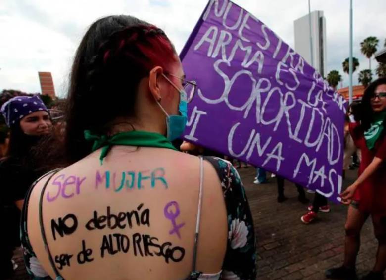 Según cifras del Observatorio Colombiano de Feminicidios, en 2025 ocurrieron 621 feminicidios en todo el país. Foto: Archivo