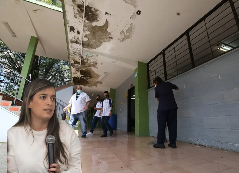 María Antonia Sánchez Rave fue directora de la EDU durante la alcaldía de Daniel Quintero. FOTOS: EL COLOMBIANO Y REDES SOCIALES