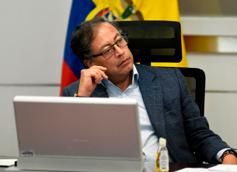 Petro se comprometió a que las masacres disminuyan “sustancialmente” en su mandato. Cambio Radical lo acusó de “arrodillarse al crimen”. FOTO: Presidencia