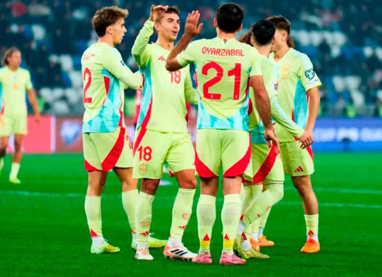 El seleccionado español es el vigente campeón de la Eurocopa. Consiguió el título en 2024. Foto: tomada del x de @SeFutbol
