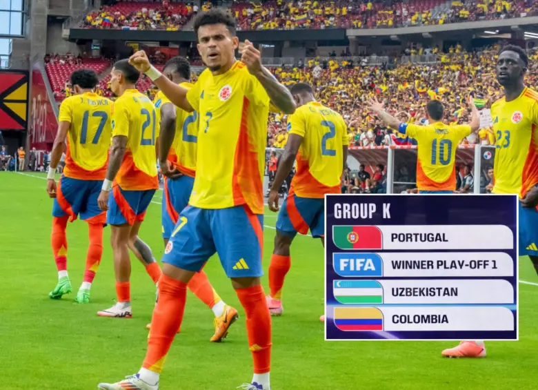 La Selección Colombia estará en el grupo K del Mundial, donde a pesar de tener los rivales definidos, una demanda ante la Fifa podría producir un cambio importante. Fotos: Juan Antonio Sánchez Ocampo y captura video