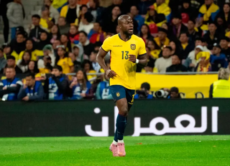 Enner Valencia con la selección de Ecuador. FOTO: X EnnerValencia14