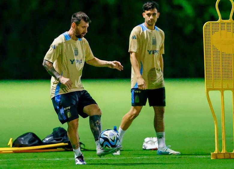 La Selección de Argentina juega el jueves, 10 de octubre, ante Venezuela en Maturín. Foto: AFP