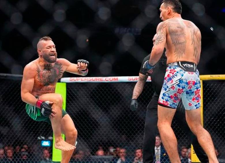 Max Holloway venció a Conor McGregor en UFC 329. FOTO: X UFC