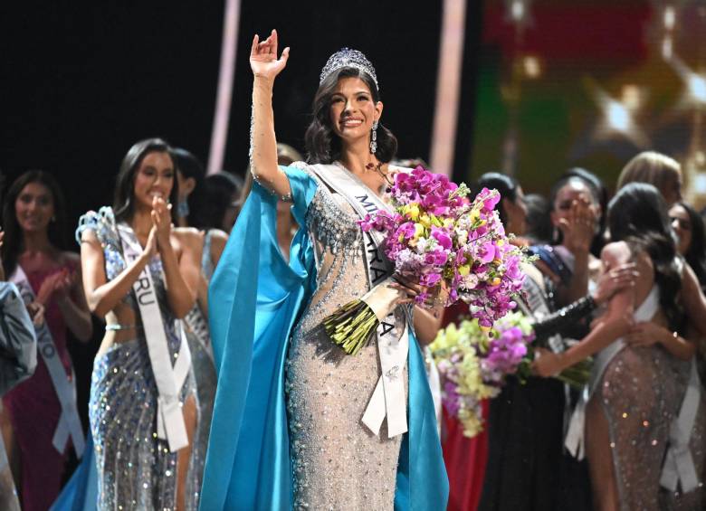 Nicaragüa ganó por primera vez la corona de Miss Universo, que este año se realizó en El Salvador. FOTO: AFP