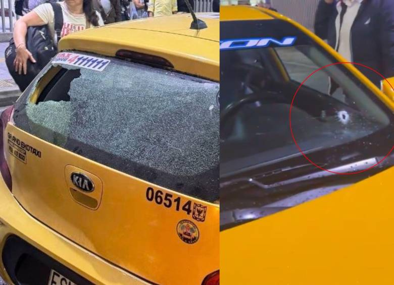 Así fue la balacera en El Dorado que causó pánico entre viajeros. Foto: captura de videos redes sociales @PasaenBogota