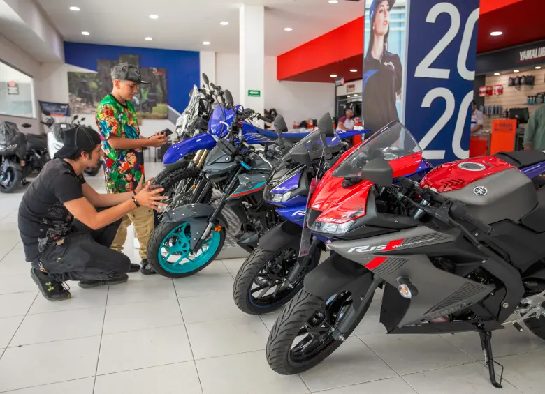 En Colombia las marcas de motos vendieron 102.831 unidades. FOTO: Archivo EL COLOMBIANO