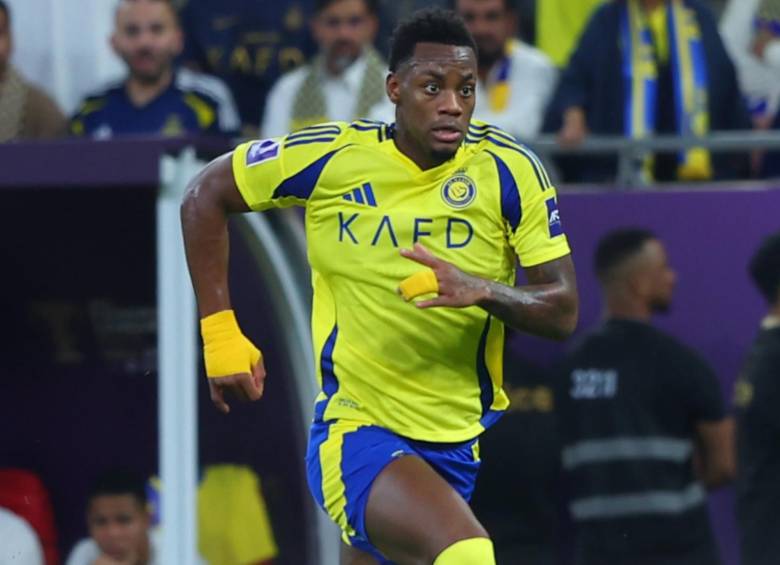En su primera temporada con el club árabe, el colombiano sumó 12 goles en 18 partidos, en todas las competiciones. FOTO: REDES SOCIALES @AlNassrFC