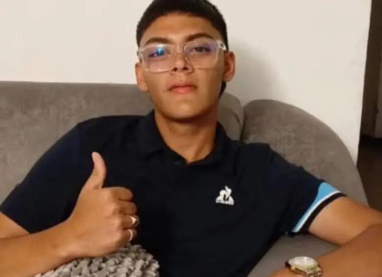 Samuel Londoño Escobar es el joven de 17 años secuestrado en Miranda, Cauca. Foto: redes sociales