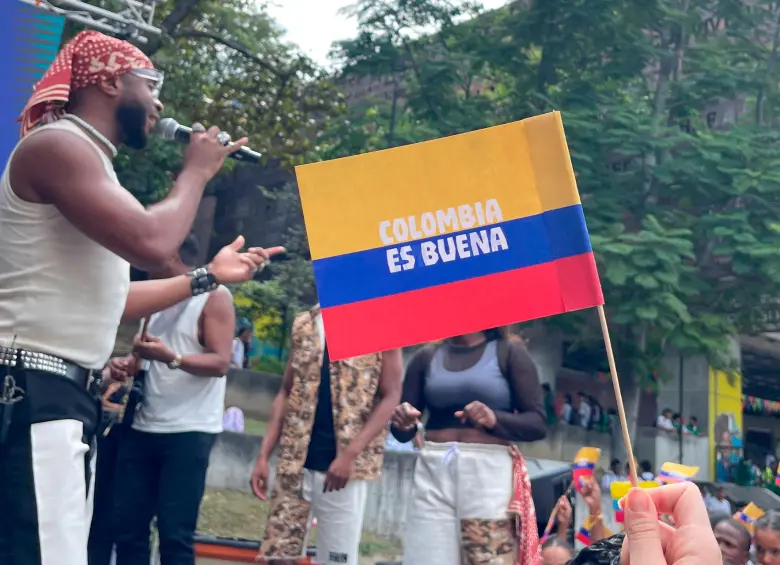 Bomby es uno de los voceros de este manifiesto cultural de amor al país. FOTO Cortesía