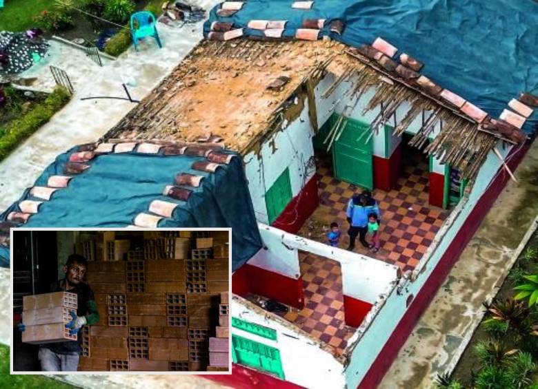 Aunque en Antioquia no se vivieron emergencias como las de Chocó, Caldas o Risaralda, el departamento sí sufrió graves daños. Hasta ahora se han contado más de 8.812 viviendas afectadas. FOTO: Camilo Suárez.