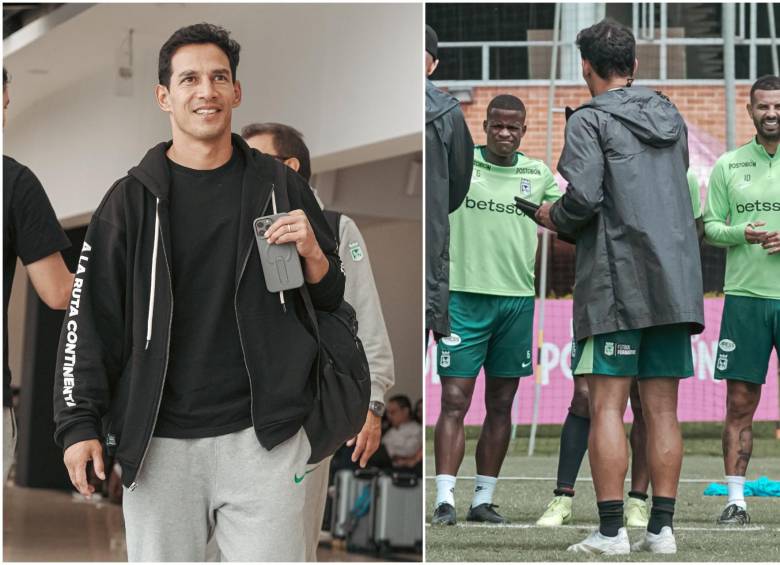 Diego Arias es el actual entrenador de Atlético Nacional y fue dirigido por Juan Carlos Osorio. FOTO: Tomada de redes sociales @nacionaloficial