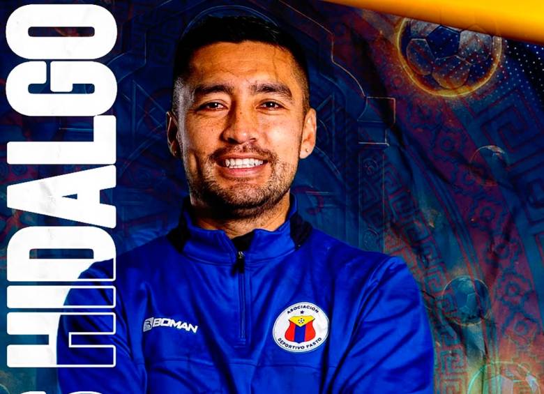 El exfutbolista nariñense Carlos Hidalgo, de 40 años, ahora funge como director técnico del equipo sub-17 del Deportivo Pasto. Foto: tomada del Instagram de @DeportivoPasto