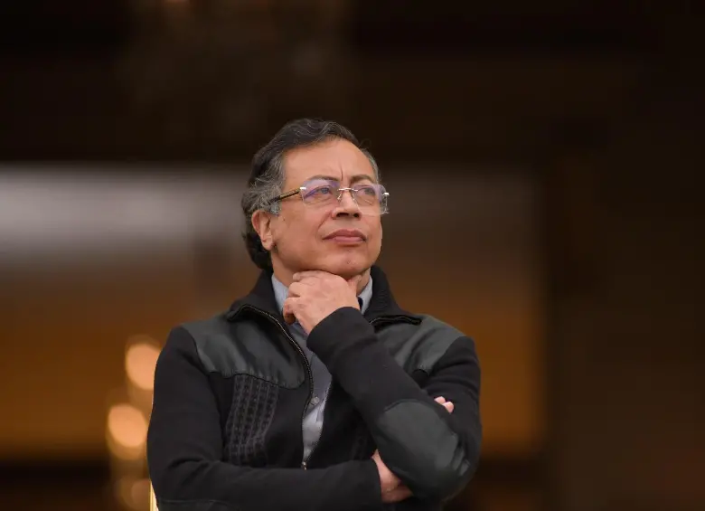 Gustavo Petro, presidente de Colombia. FOTO: Presidencia.