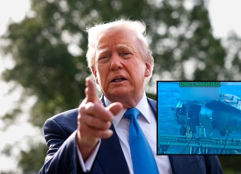 Donald Trump informó sobre la incautación de un buque con petróleo procedente de Venezuela. La fiscal general confirmó la noticia publicando las primeras imágenes. Fotos: Getty Images y @AGPamBondi