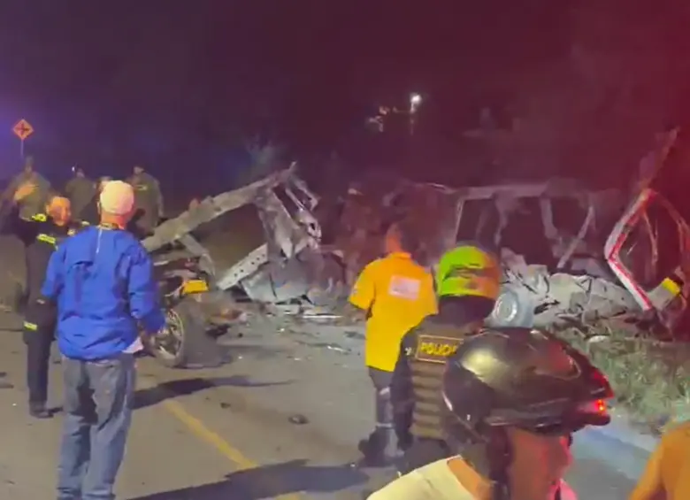 Las autoridades ya se encuentran en el lugar. Foto: Captura de video