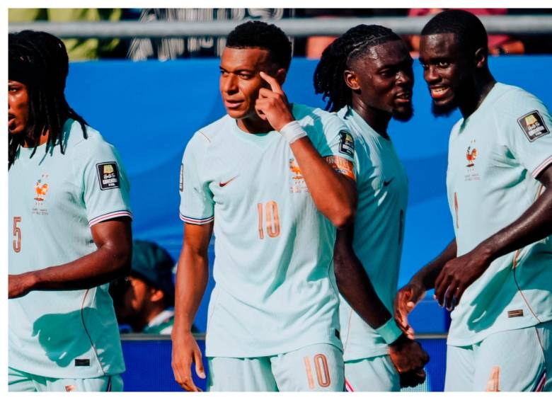 Kylian Mbappé llegó a 20 goles en mundiales. FOTO: X Equipedefrance