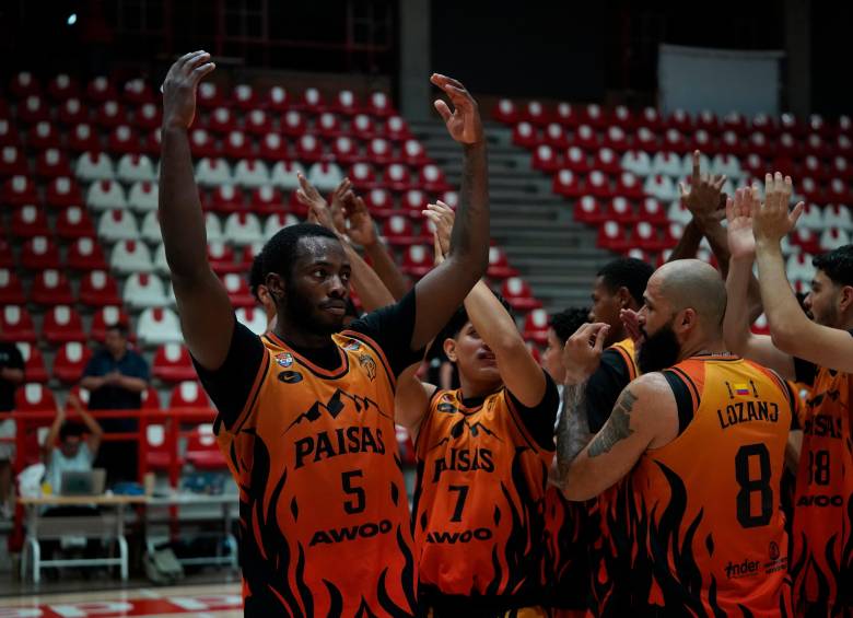 Paisas va por su tercer título de la Liga de Baloncesto Colombiano. Foto: Cortesía Paisas
