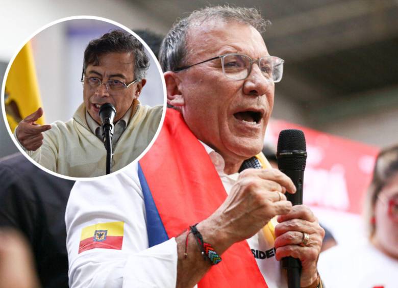 Roy Barreras busca el apoyo de Petro para llegar con fuerza a la primera vuelta presidencial. Fotos: Colprensa