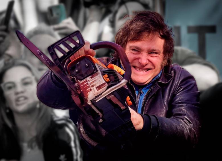 Javier Milei se posesionó como presidente de Argentina el pasado 10 de diciembre. A dos meses de su mandato encajó su primera derrota en el Congreso y ahora amenaza con un referendo popular. Foto: Getty.