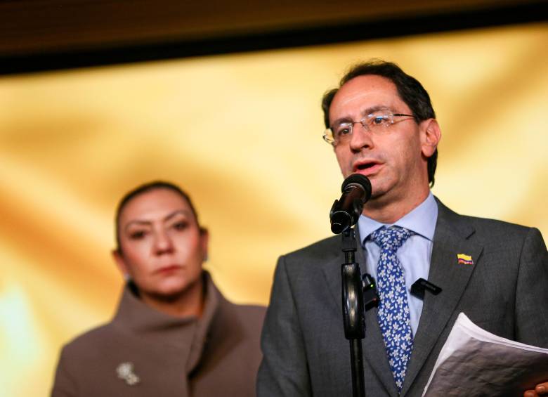 José Manuel Restrepo, vicepresidente de Colombia no asistió de manera presencial al Congreso de Andesco. FOTO COLPRENSA.